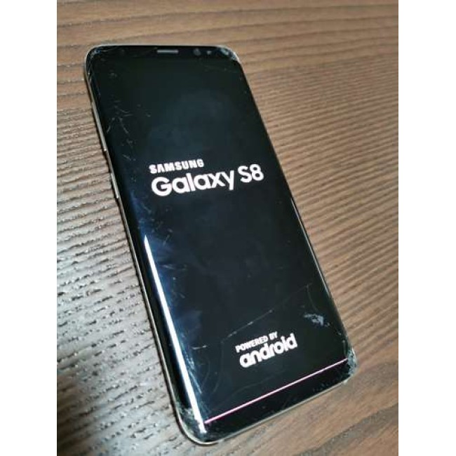 Samsung Galaxy S8 Screen Crack